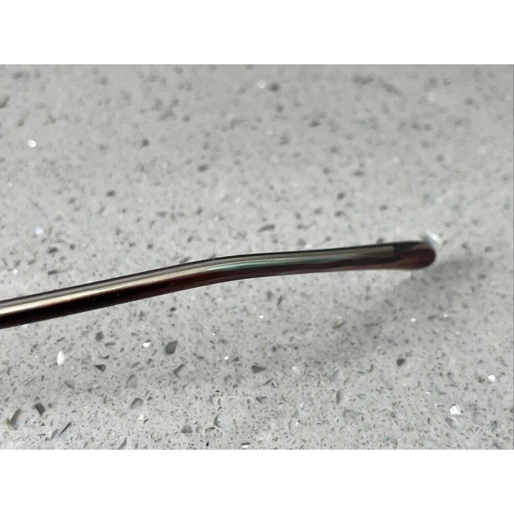 ZIMCO EYEGLASSES FRAMES ONLY BROWN / CRYSTAL S317 FULL RIM BRN/CRYST